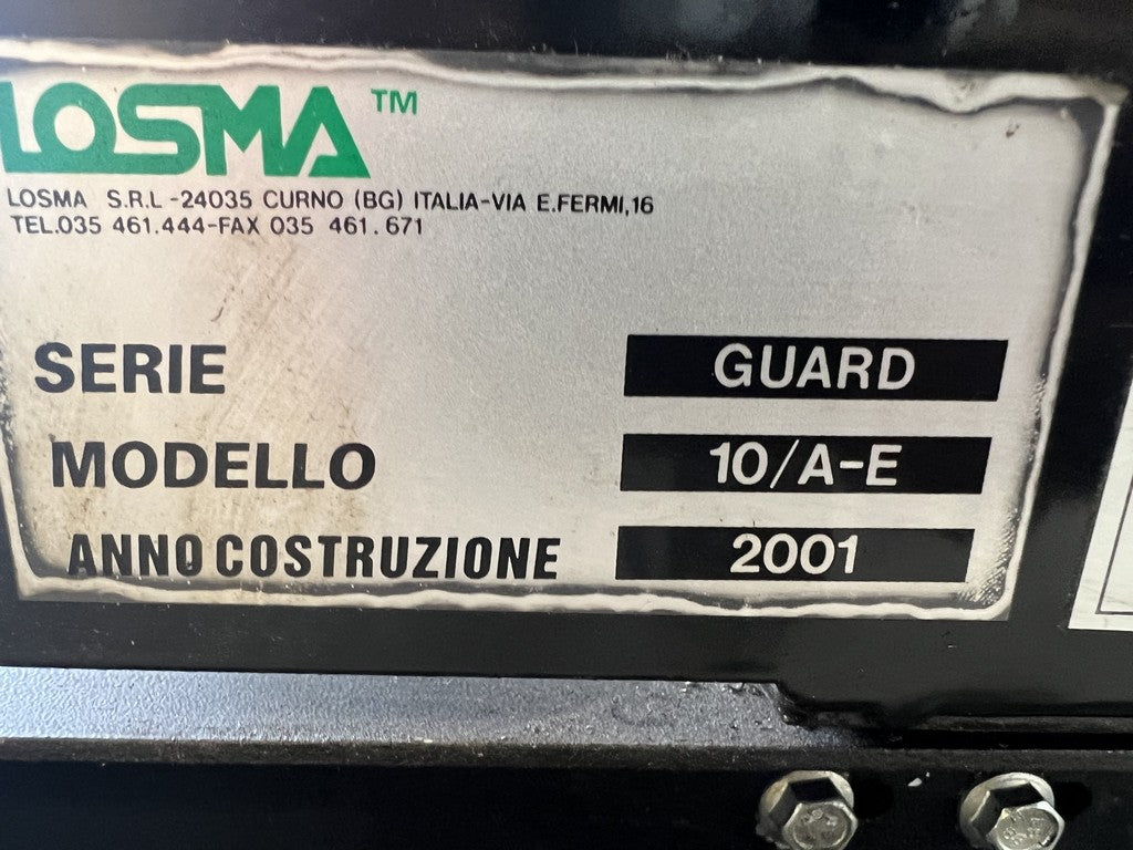 Aspiratore nebbie olio per macchine utensili LOSMA Aspirofilter usato lotto