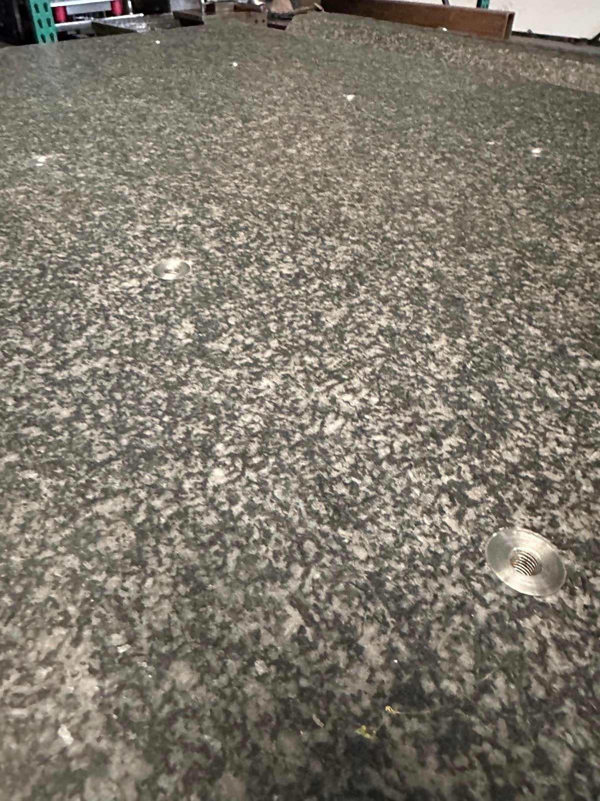 Piano di riscontro in granito POLI 1000 × 890 mm con supporto – Usato il Metalmeccanico Di M
