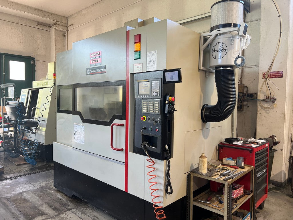 Centro di lavoro verticale 4 assi QUASER MV 184 C usato