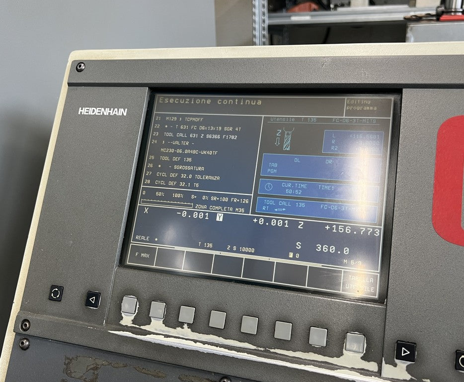 Centro di lavoro verticale a montante mobile IBARMIA ZV 35 L1600 usato