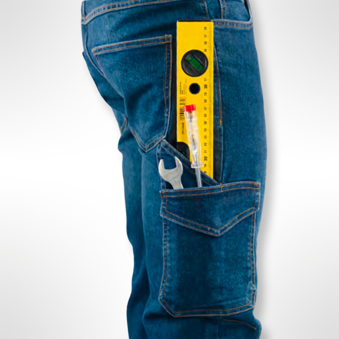 Jeans da lavoro 7 tasche MDM