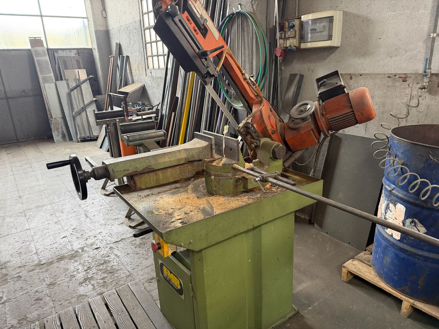 Segatrice a nastro FMB – 380V (trifase) – usata