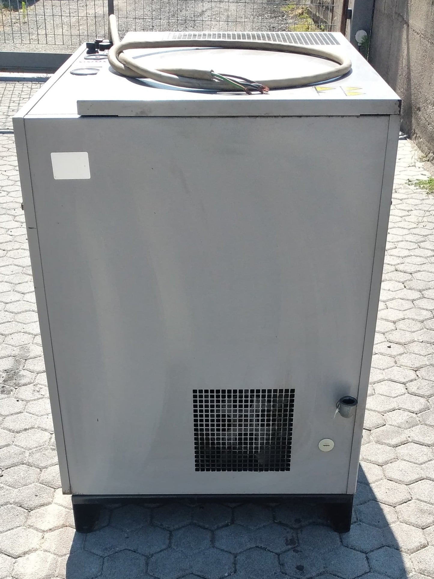 FINI ROTAR 1510 (1999) – Compressore a vite 11 kW (15 HP) – 10 bar – 1500 l/min – USATO REVISIONATO (0 ore) + GARANZIA 6 MESI il Metalmeccanico Di M