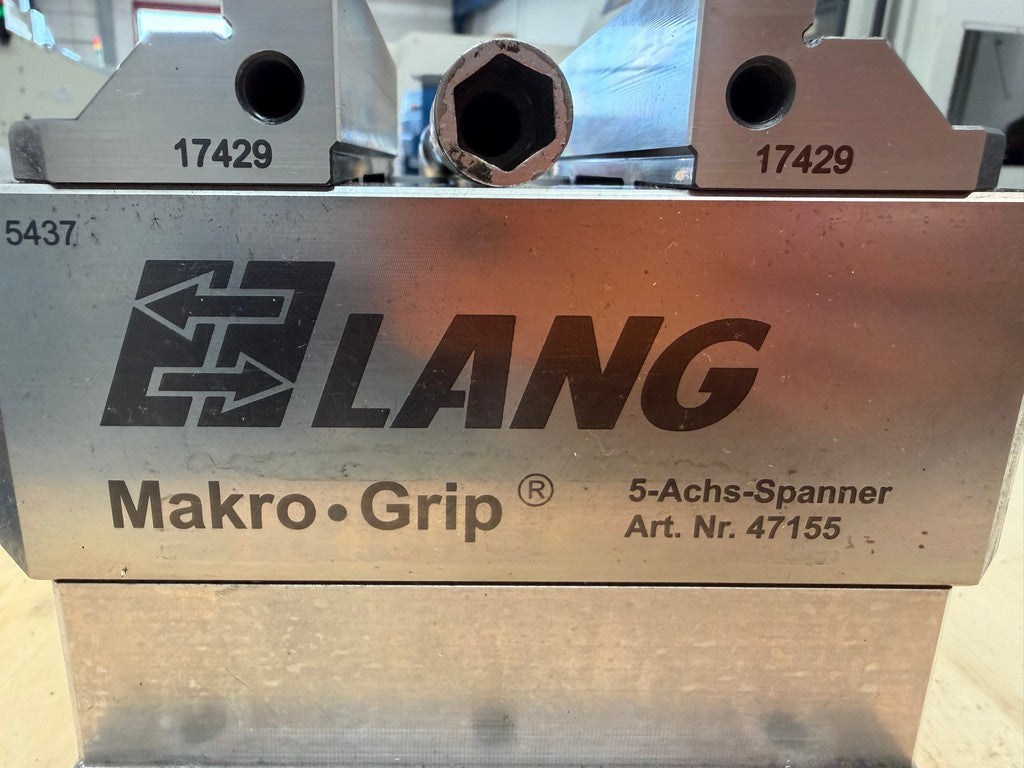 Morsa autocentrante 5 assi LANG MAKRO GRIP 47155 usata il Metalmeccanico Di M