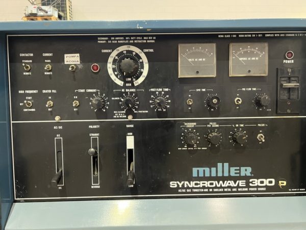 Saldatrice combinata ca cc MILLER Syncrowave 300 usata