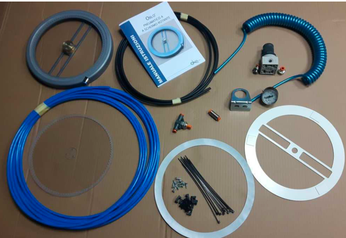 Oblò rotante visivo per macchine utensili