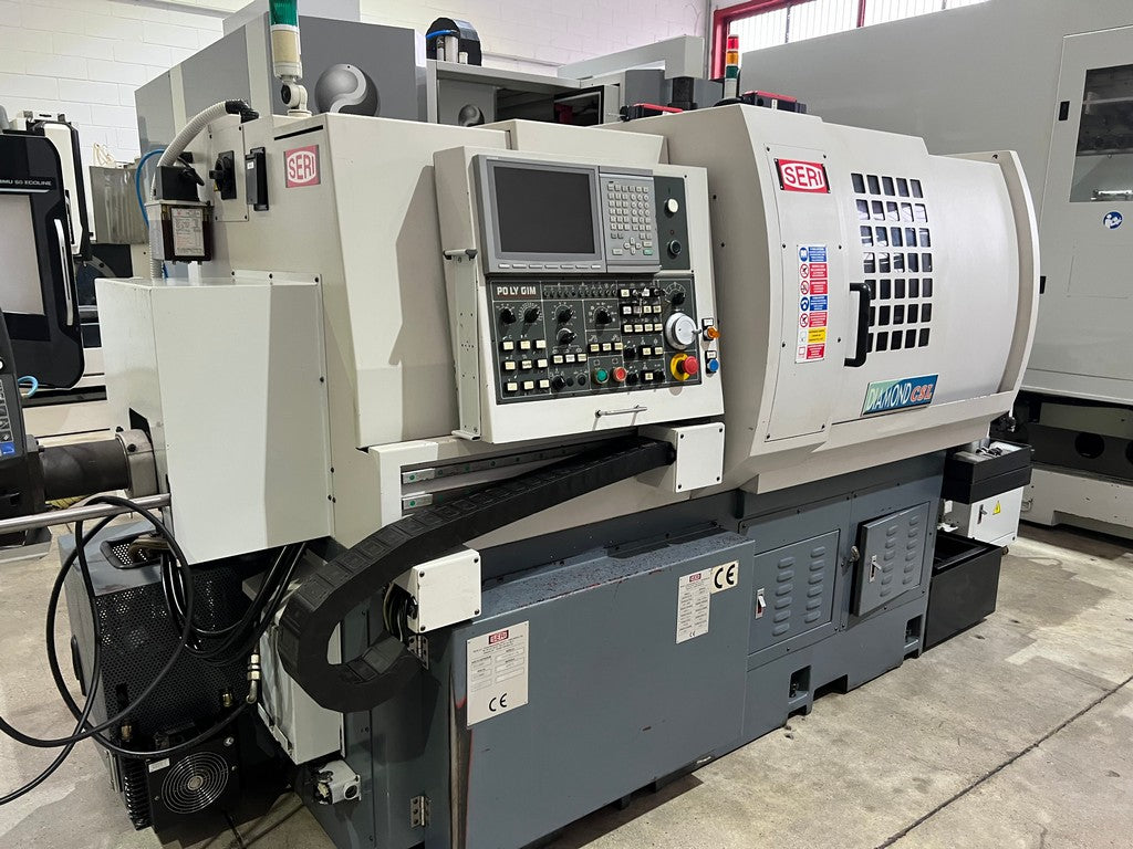 Tornio cnc a fantina mobile POLYGIM DIAMOND 42 CSL usato