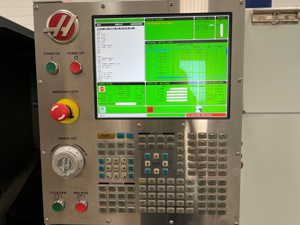Tornio cnc motorizzato asse Y HAAS ST 30Y usato