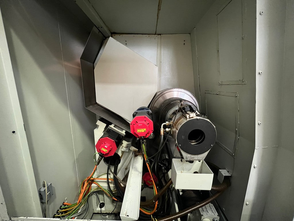 Tornio cnc motorizzato asse Y contromandrino SPINNER TC77 SMCY usato