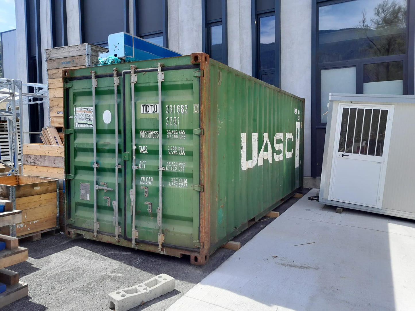CONTAINER MARITTIMO 20 PIEDI USATO – IDEALE COME MAGAZZINO / DEPOSITO il Metalmeccanico Di M