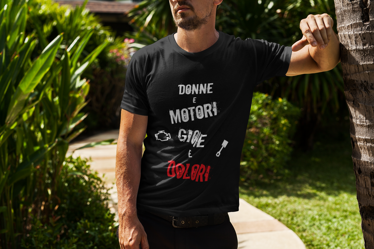 Maglietta "Donne e motori"