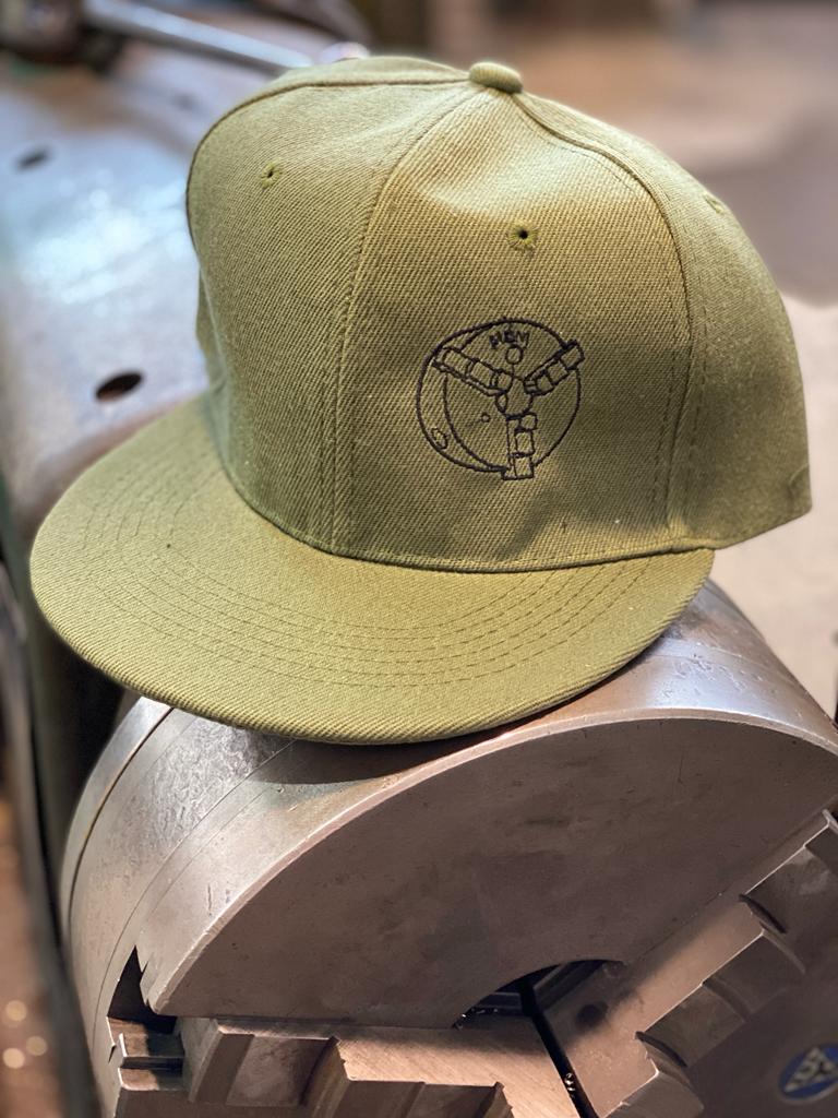 Cappello uomo visiera piatta "mandrino" il Metalmeccanico Di M