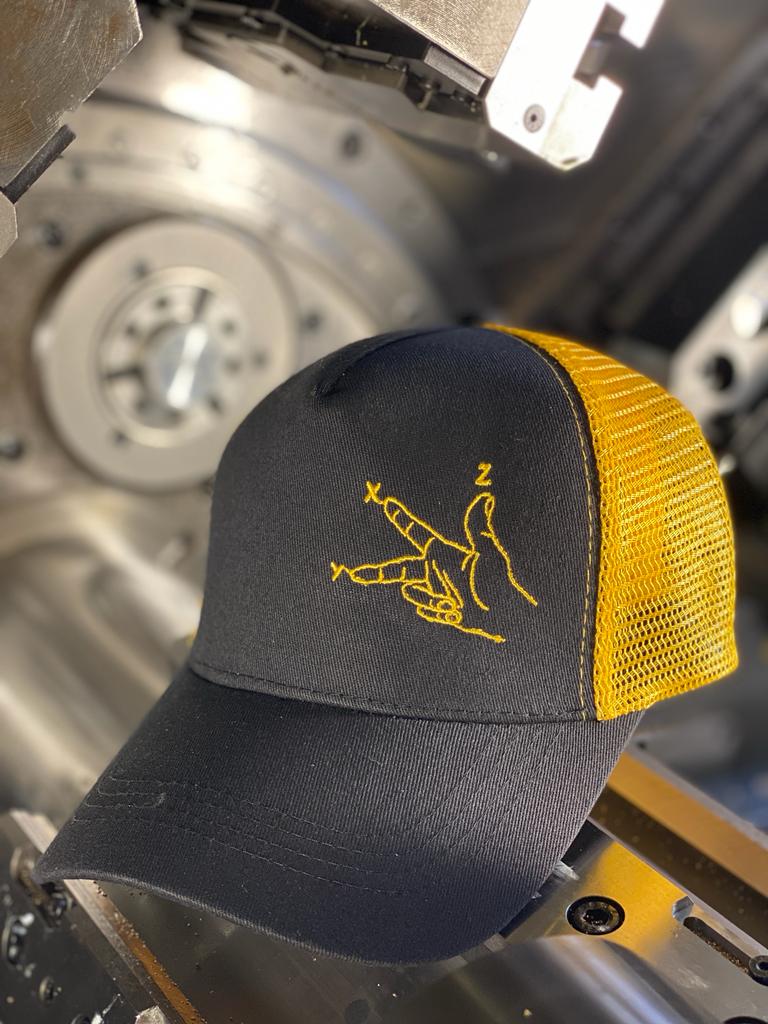 Cappello uomo "assi cnc" il Metalmeccanico Di M
