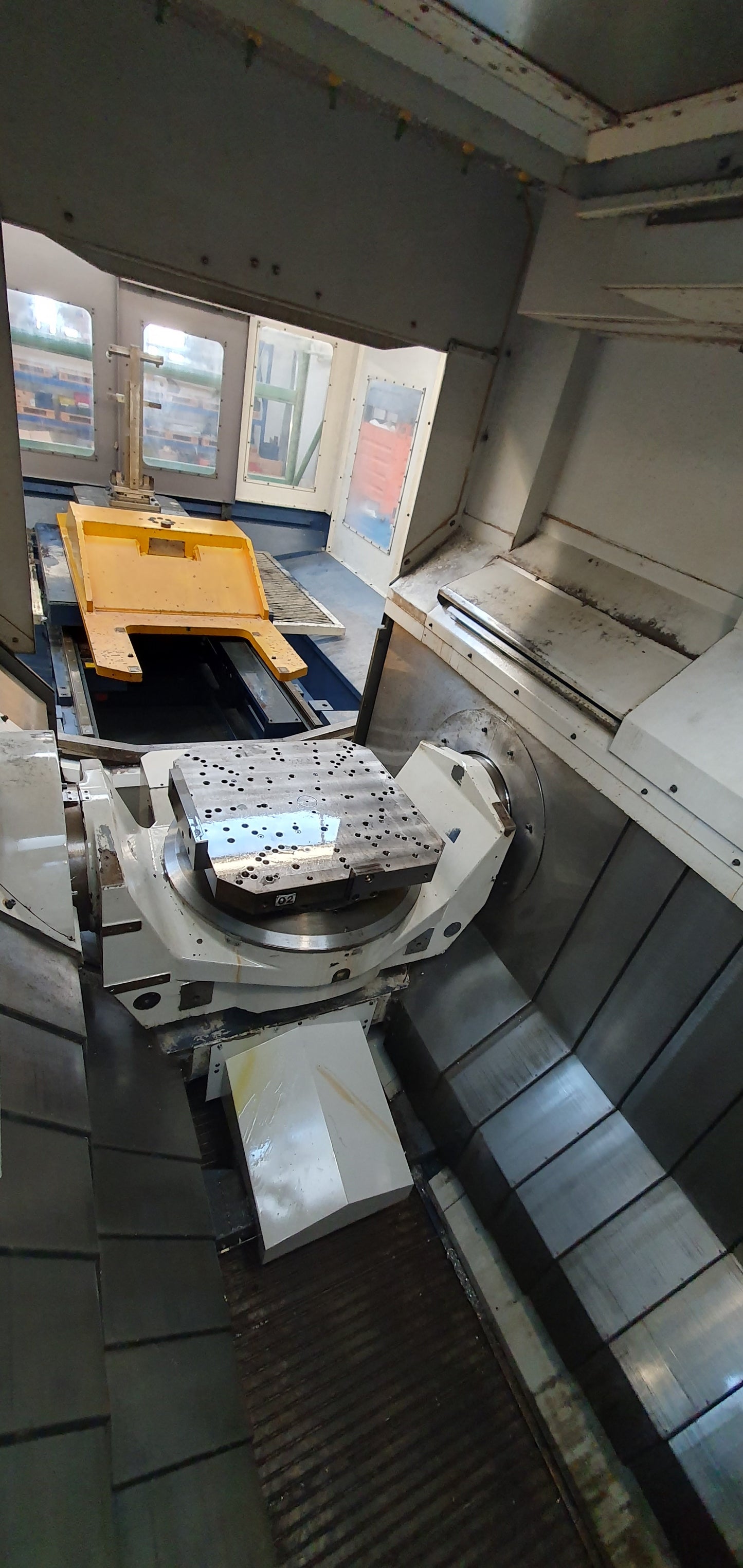 Centro di lavoro orizzontale 5 assi MORI SEIKI SH8000/5AX – Usato il Metalmeccanico Di M