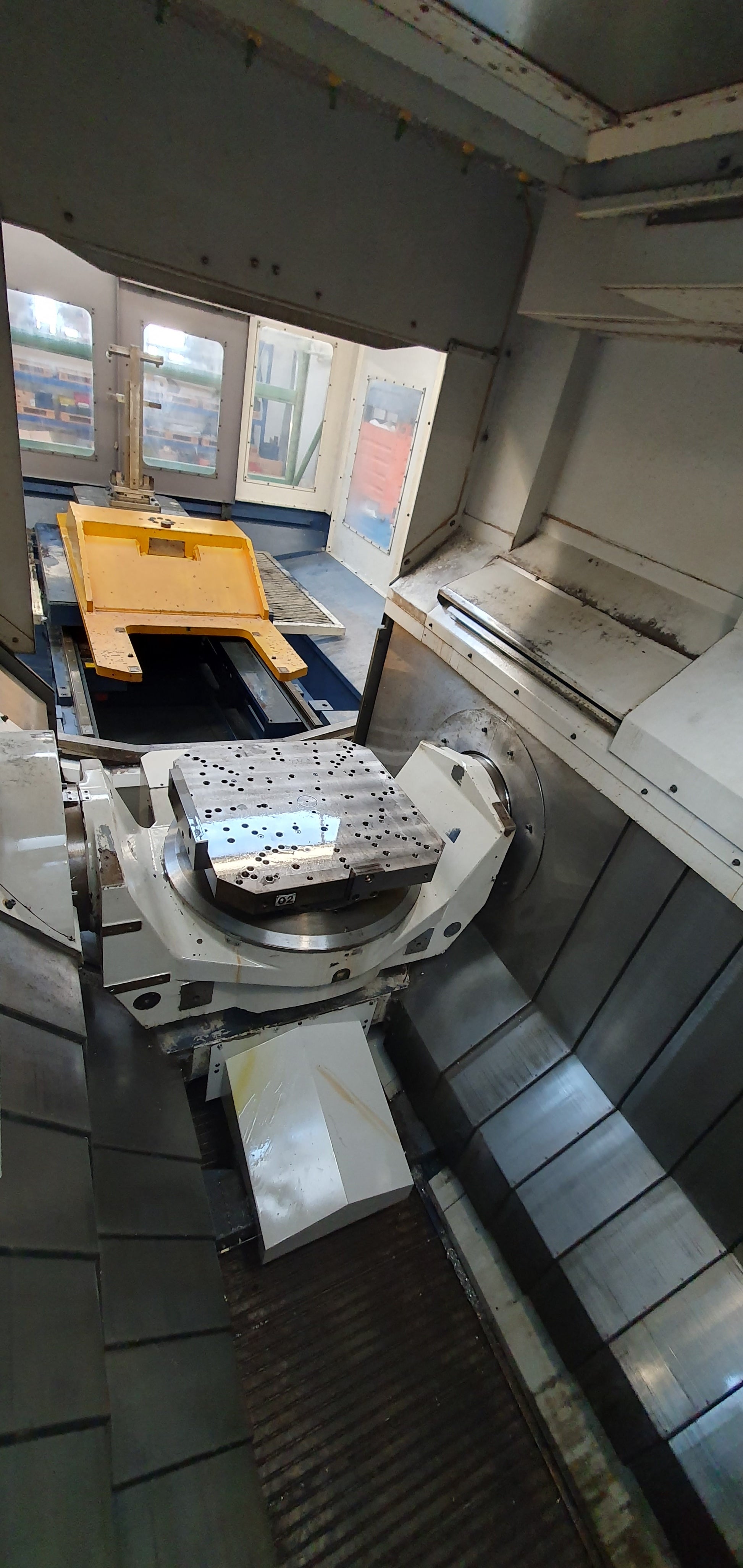 Centro di lavoro orizzontale 5 assi MORI SEIKI SH8000/5AX – Usato il Metalmeccanico Di M