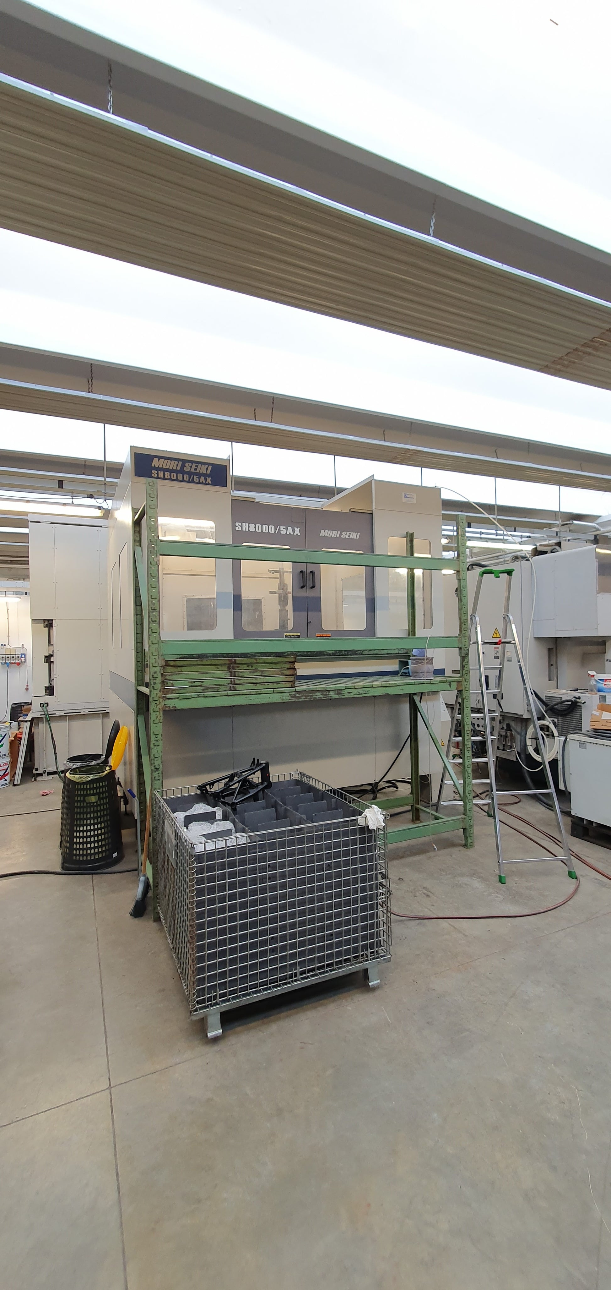 Centro di lavoro orizzontale 5 assi MORI SEIKI SH8000/5AX – Usato il Metalmeccanico Di M