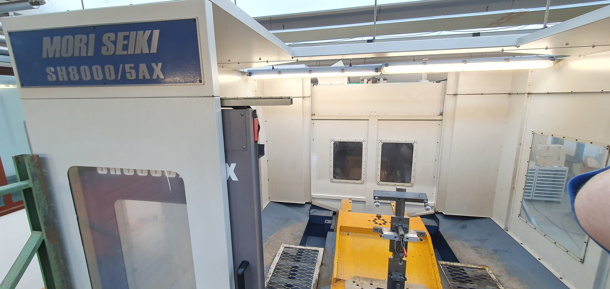 Centro di lavoro orizzontale 5 assi MORI SEIKI SH8000/5AX – Usato il Metalmeccanico Di M