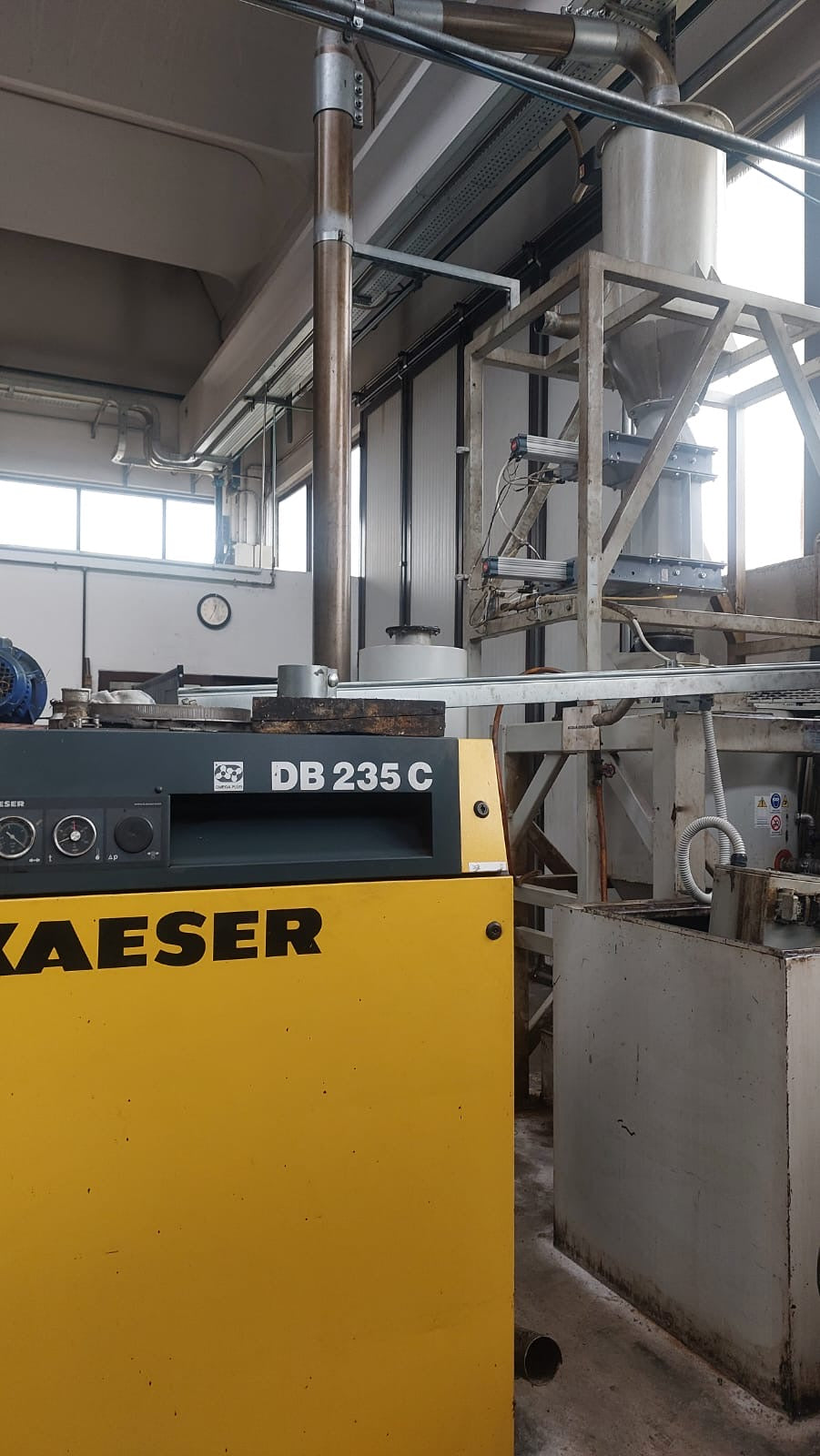 Impianto Gestione Truciolo con Silos 15 m³ e Centrifuga 500 kg/h – Recupero Olio il Metalmeccanico Di M