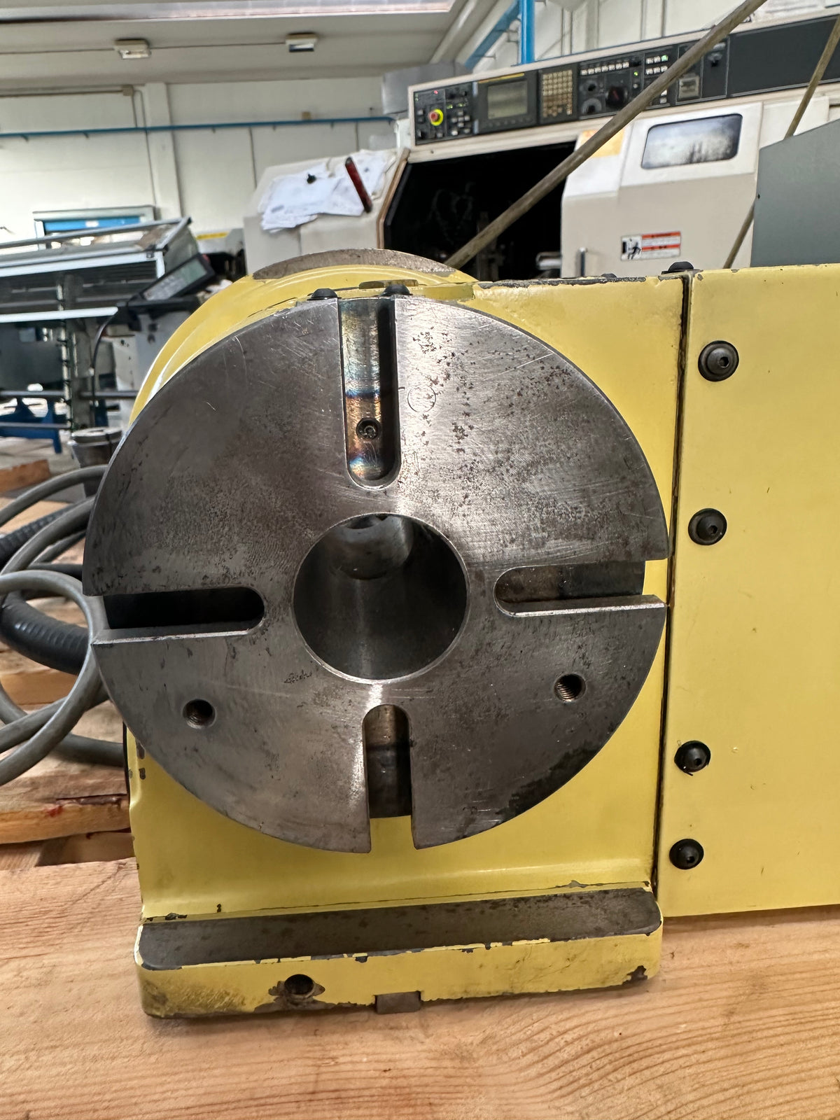 4° asse Nikken CNC-150 con controllo Alpha e documentazione – usato il Metalmeccanico Di M