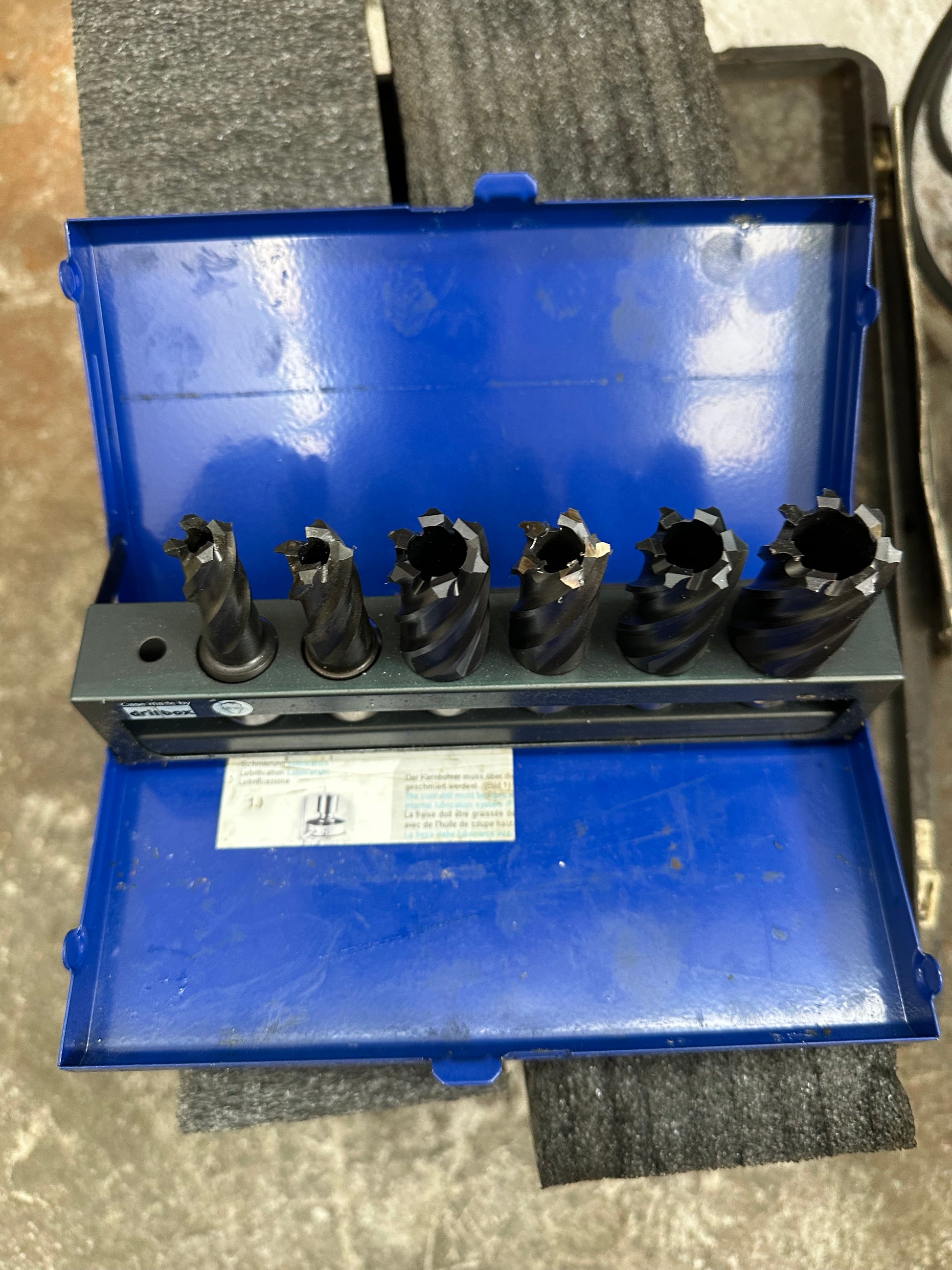 Trapano magnetico BDS Maschinen MAB 485 usato con accessori il Metalmeccanico Di M