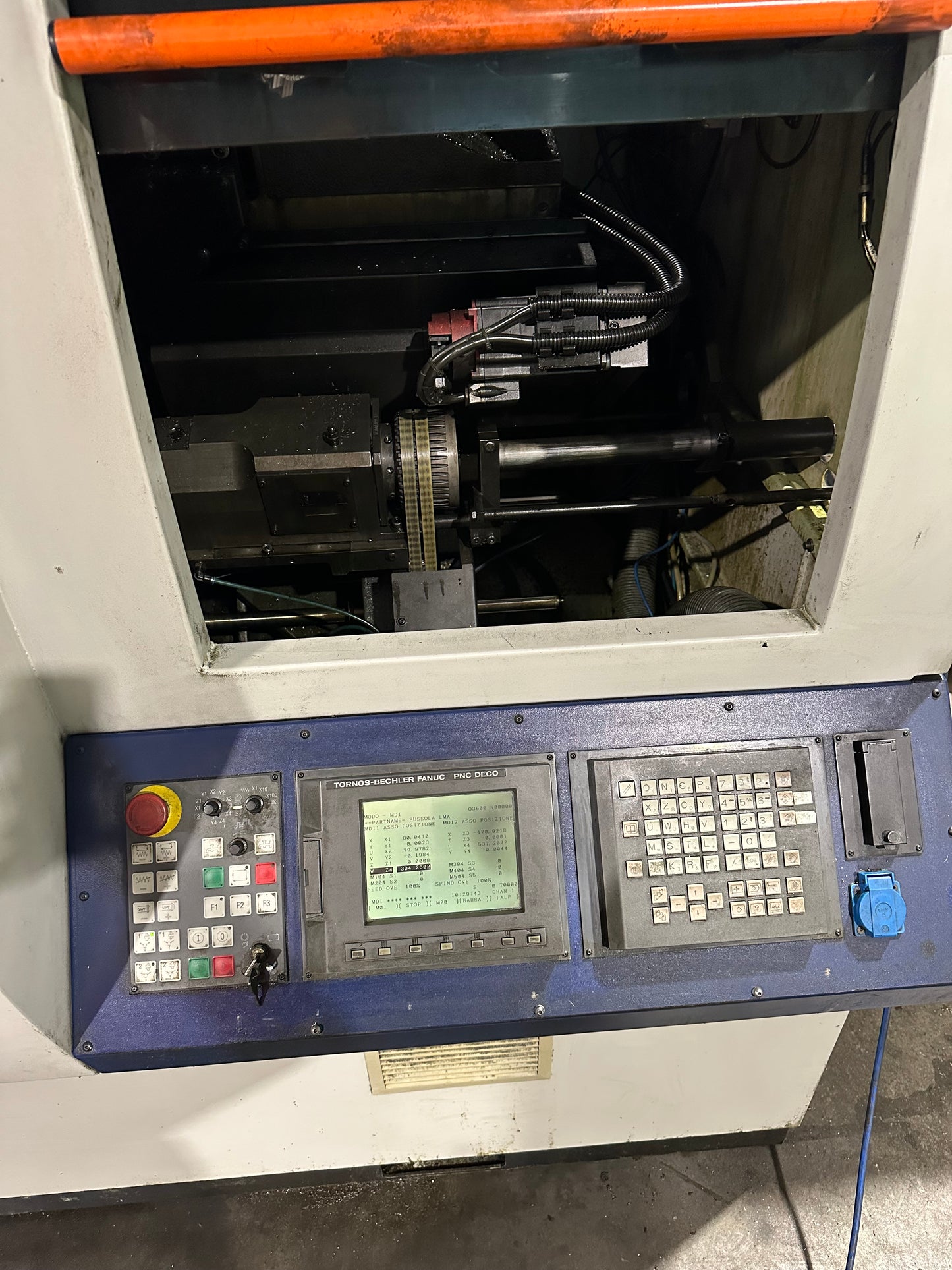 Tornio automatico TORNOS BECHLER DECO 2000/26 usato con caricatore FMB Robobar il Metalmeccanico Di M