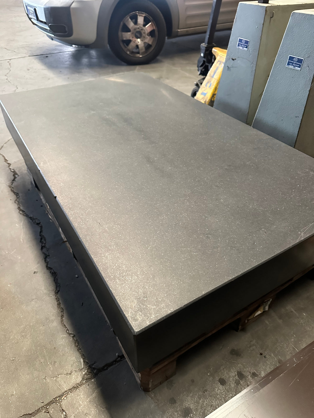 Piano di riscontro in granito POLI 1400 × 800 mm con supporti – Usato il Metalmeccanico Di M
