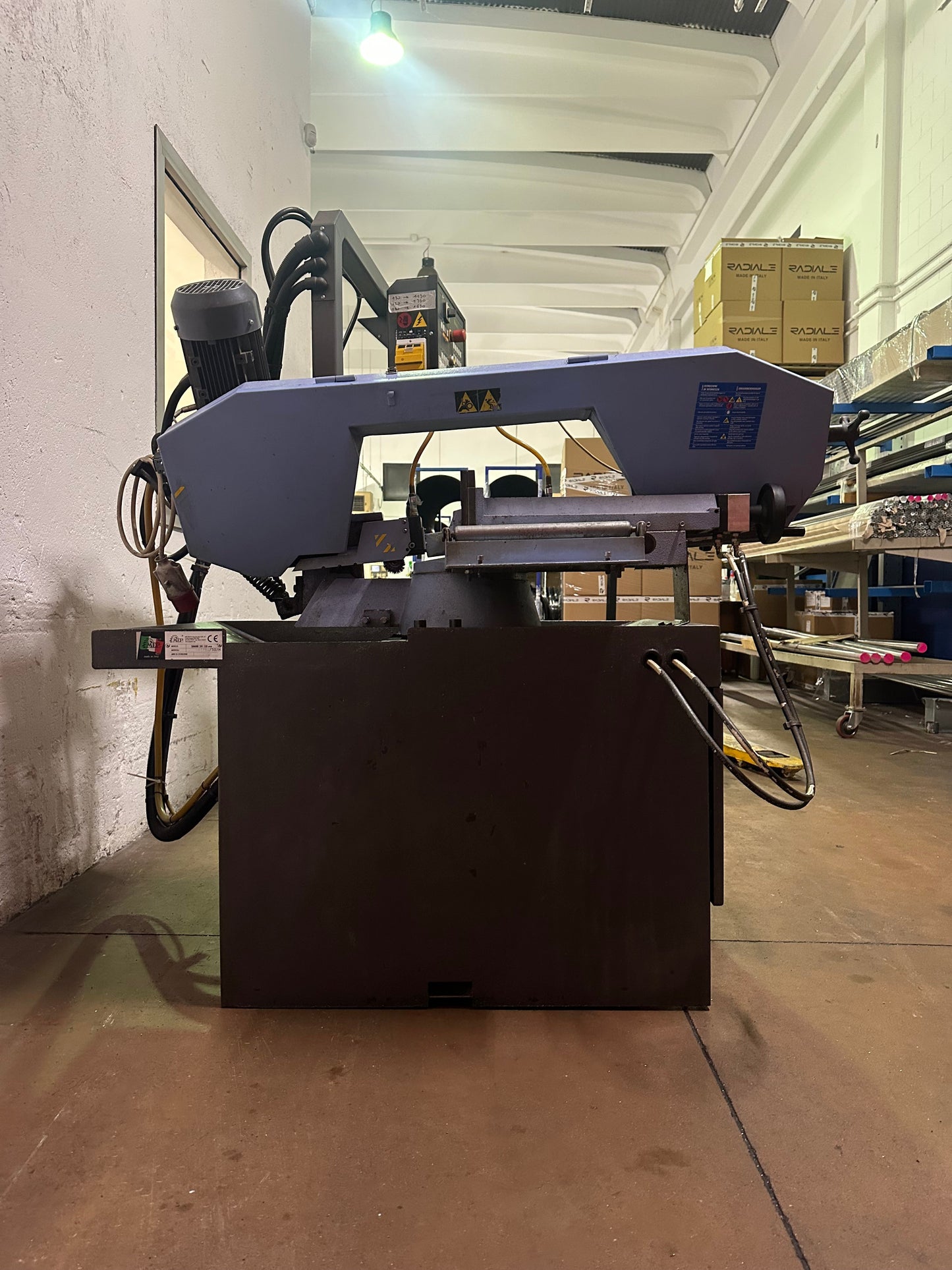 Segatrice a nastro MEP SHARK 281 SXl evo usata il Metalmeccanico Di M