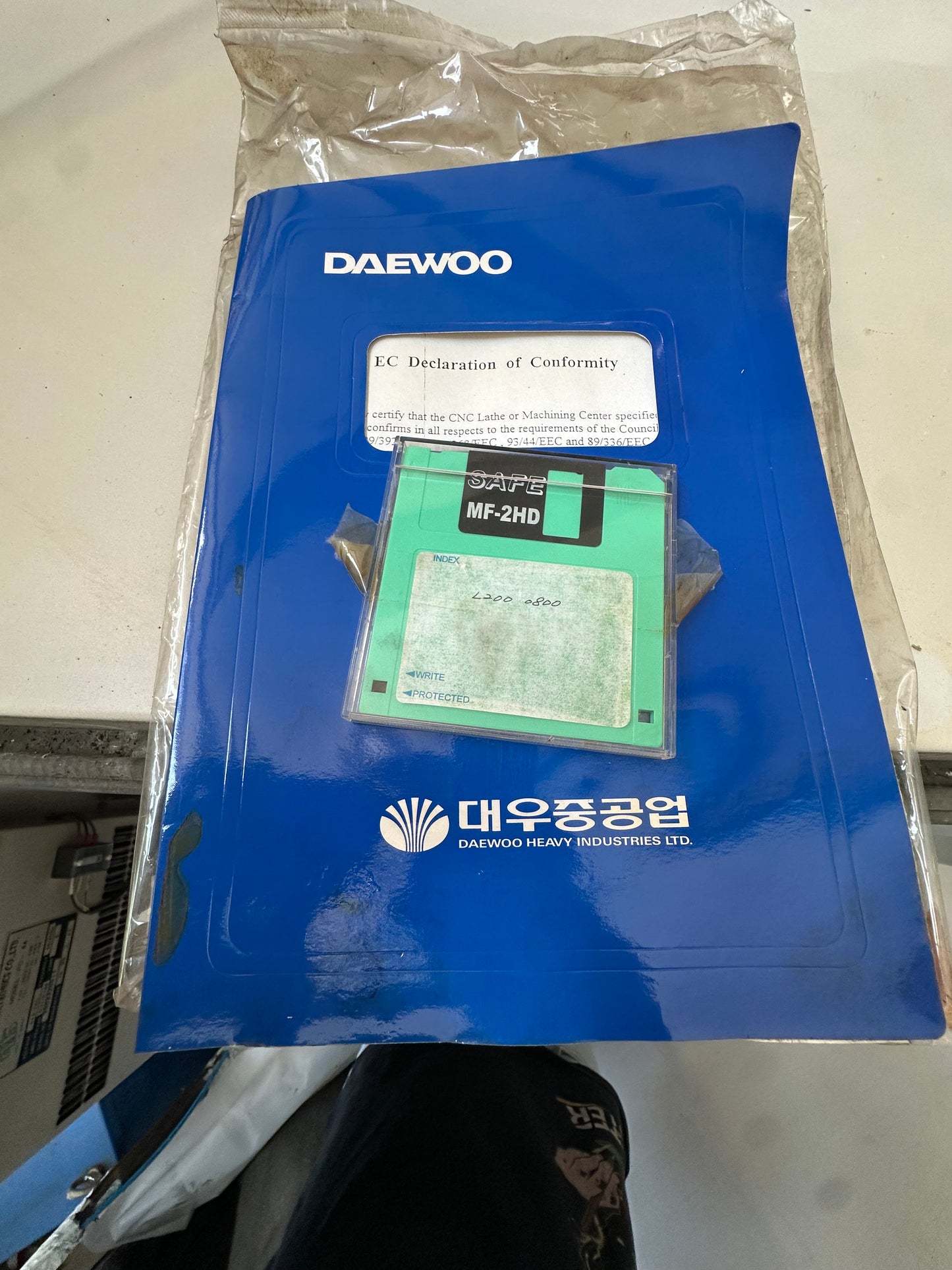 Tornio CNC Daewoo Lynx 200 B usato Fanuc 21-T con contropunta e aspiratore il Metalmeccanico Di M