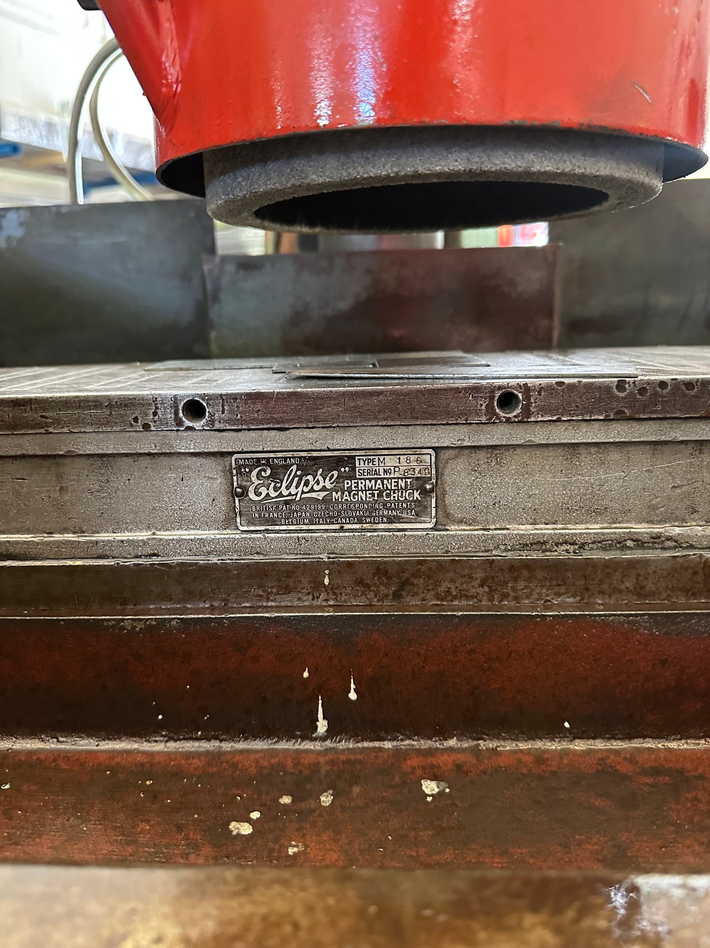 Lapidello LTF – rettifica a mano con piano magnetico – usato il Metalmeccanico Di M