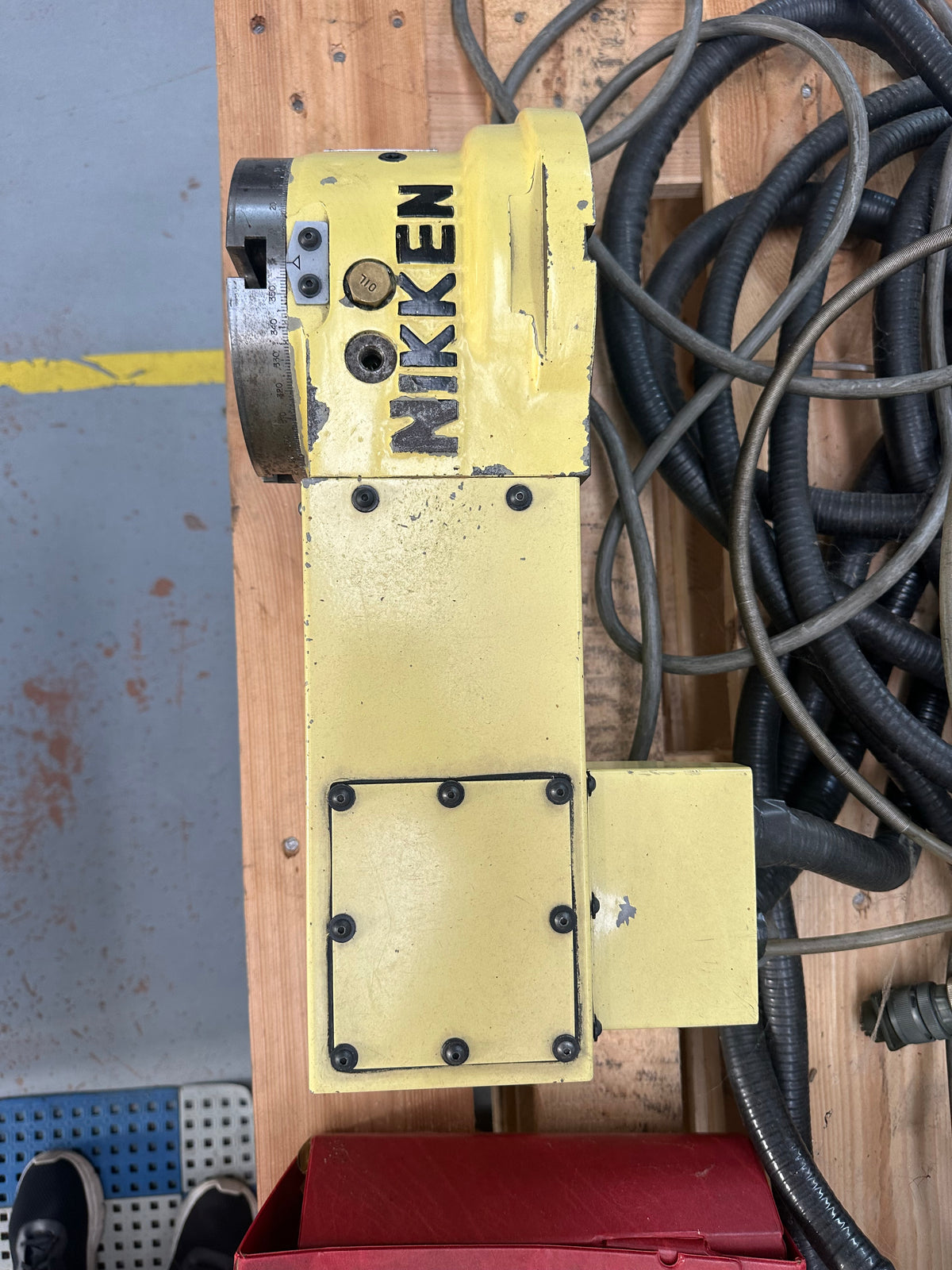 4° asse Nikken CNC-150 con controllo Alpha e documentazione – usato il Metalmeccanico Di M