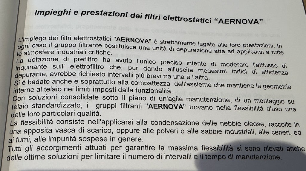 Aspiratore fumi saldatura TAMA AERNOVA PICK-UP E1 STANDARD – Usato (come nuovo)