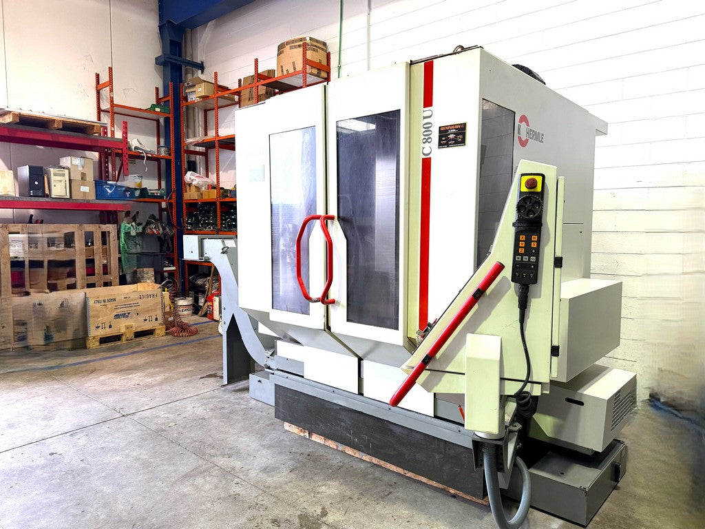 CENTRO DI LAVORO 5 ASSI CONTINUI AD ALTA VELOCITÀ HERMLE C800U USATO il Metalmeccanico Di M