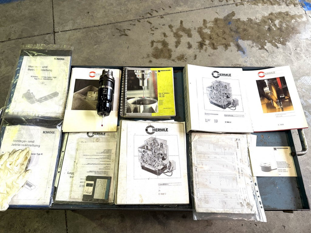 CENTRO DI LAVORO 5 ASSI CONTINUI AD ALTA VELOCITÀ HERMLE C800U USATO il Metalmeccanico Di M