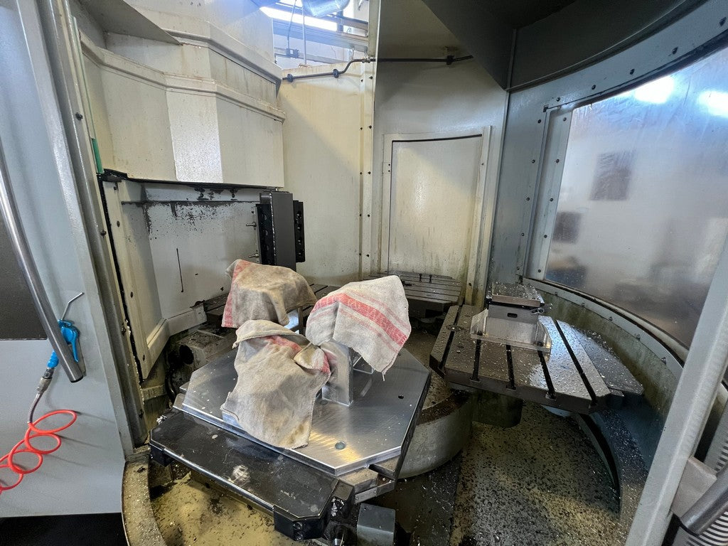 Centro di lavoro 5 assi pallettizzato DMG DMC 60T RS3 usato