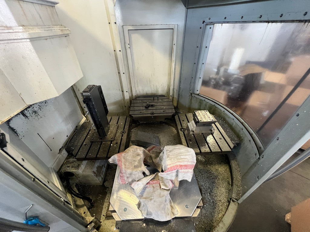Centro di lavoro 5 assi pallettizzato DMG DMC 60T RS3 usato