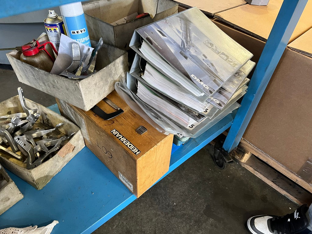 Centro di lavoro 5 assi pallettizzato DMG DMC 60T RS3 usato