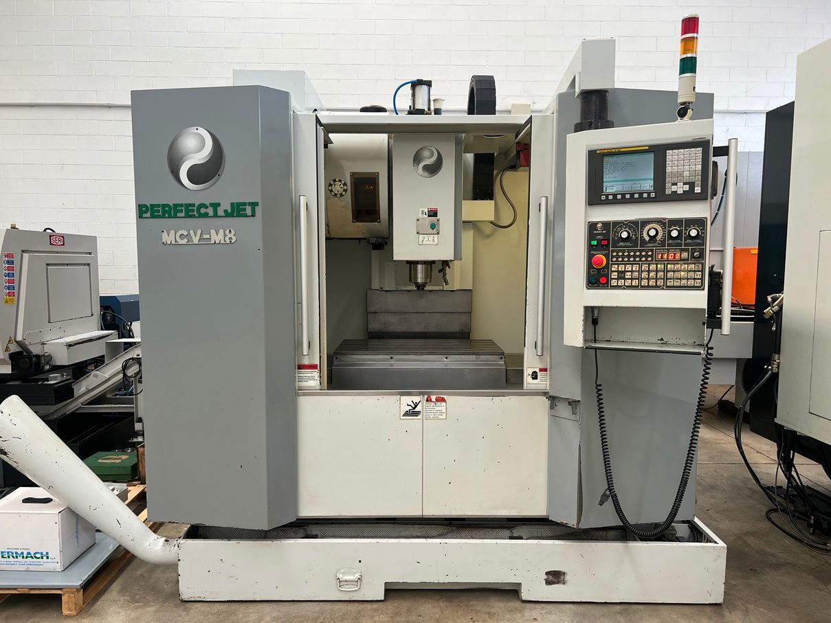 Centro di lavoro verticale PERFECT JET MCV-8 usato