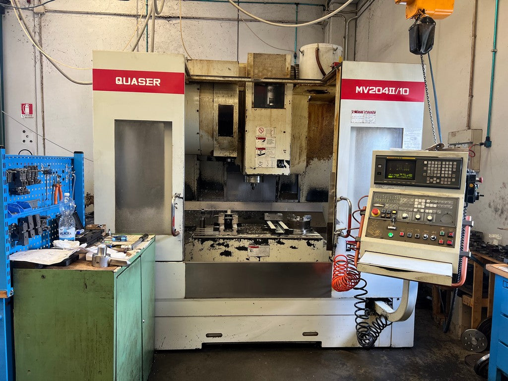 Centro di lavoro verticale QUASER MV 204 II usato il Metalmeccanico Di M