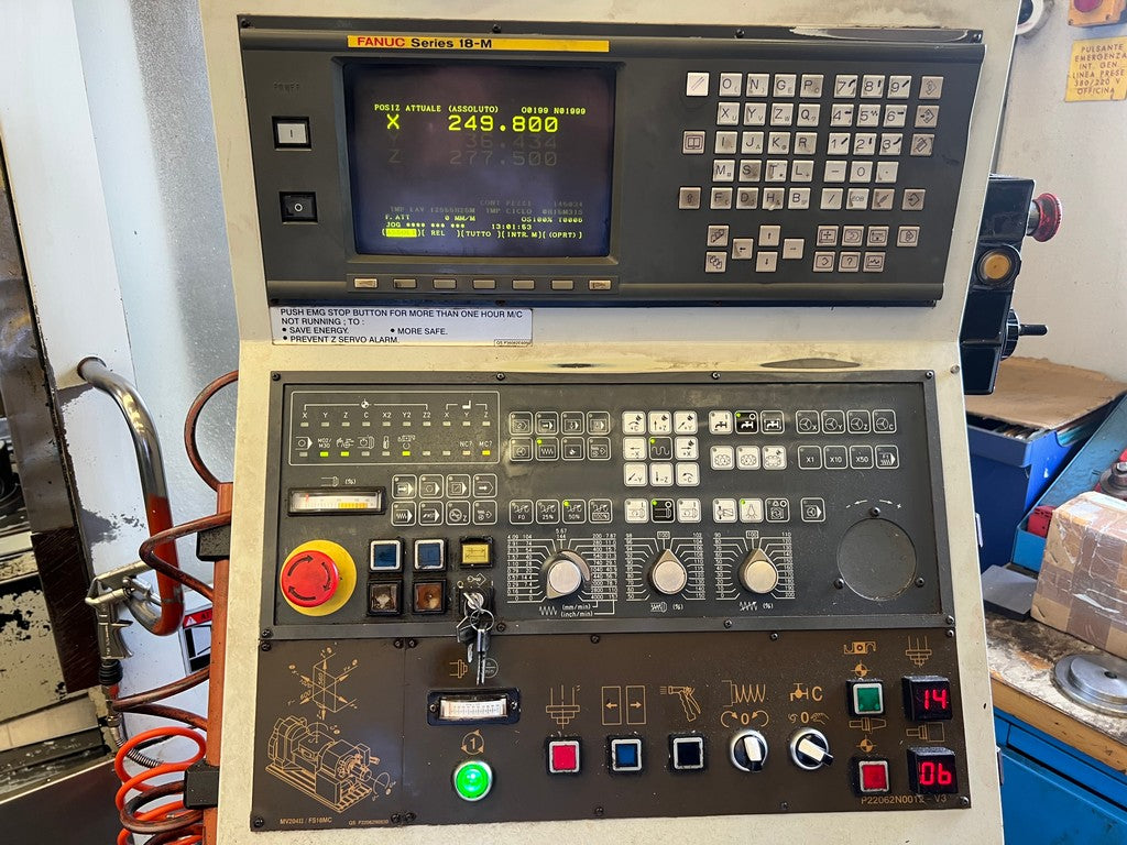 Centro di lavoro verticale QUASER MV 204 II usato il Metalmeccanico Di M