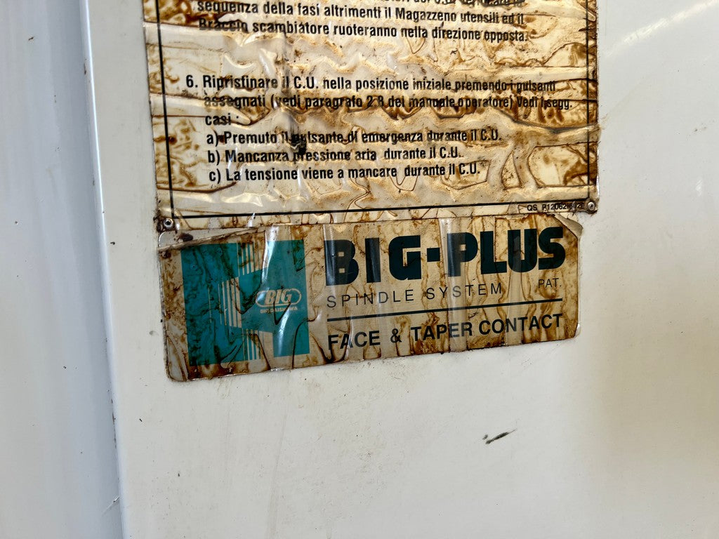 Centro di lavoro verticale QUASER MV 204 II usato il Metalmeccanico Di M