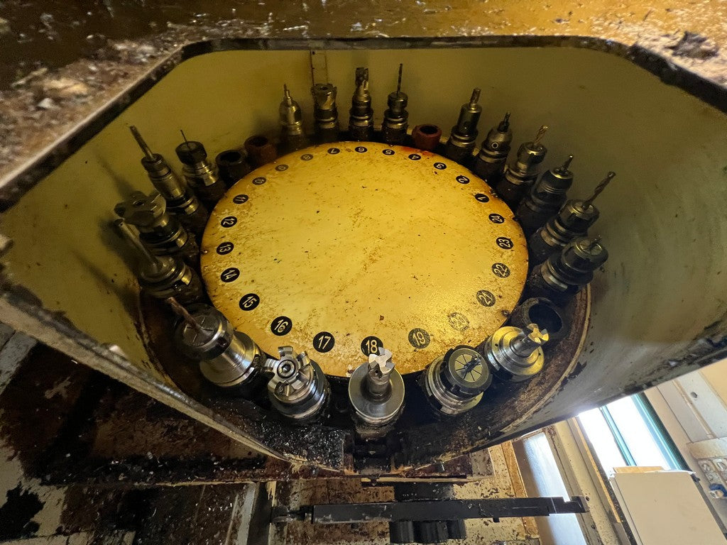 Centro di lavoro verticale QUASER MV 204 II usato il Metalmeccanico Di M