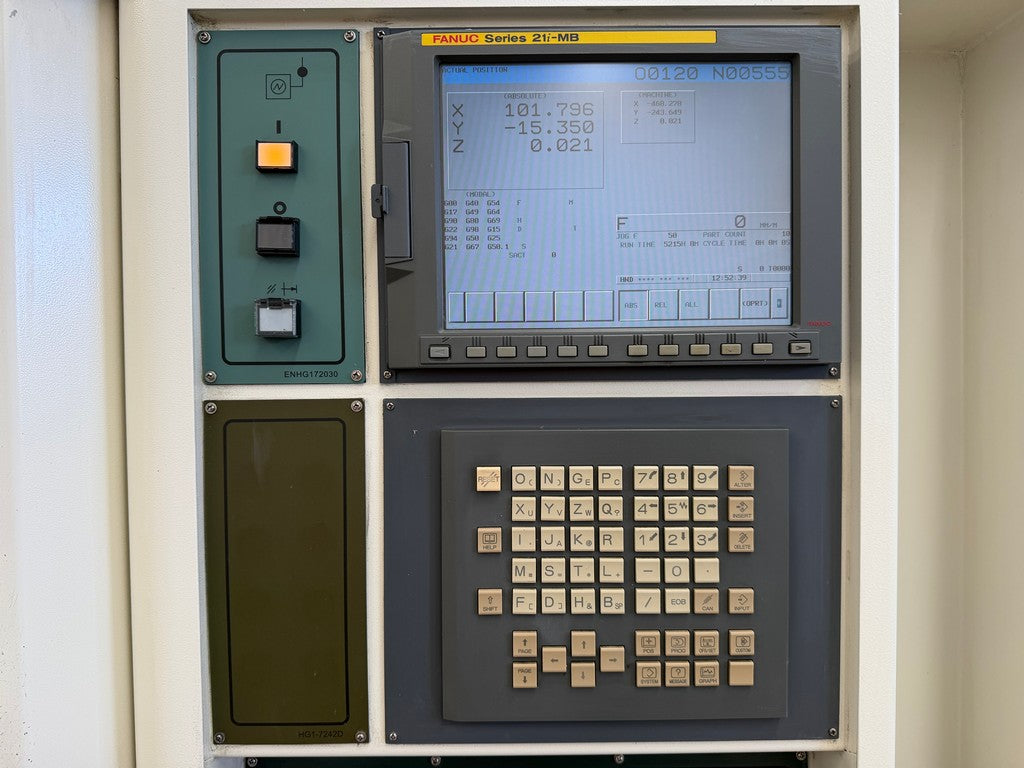 Centro di lavoro verticale VICTOR A110 usato il Metalmeccanico Di M