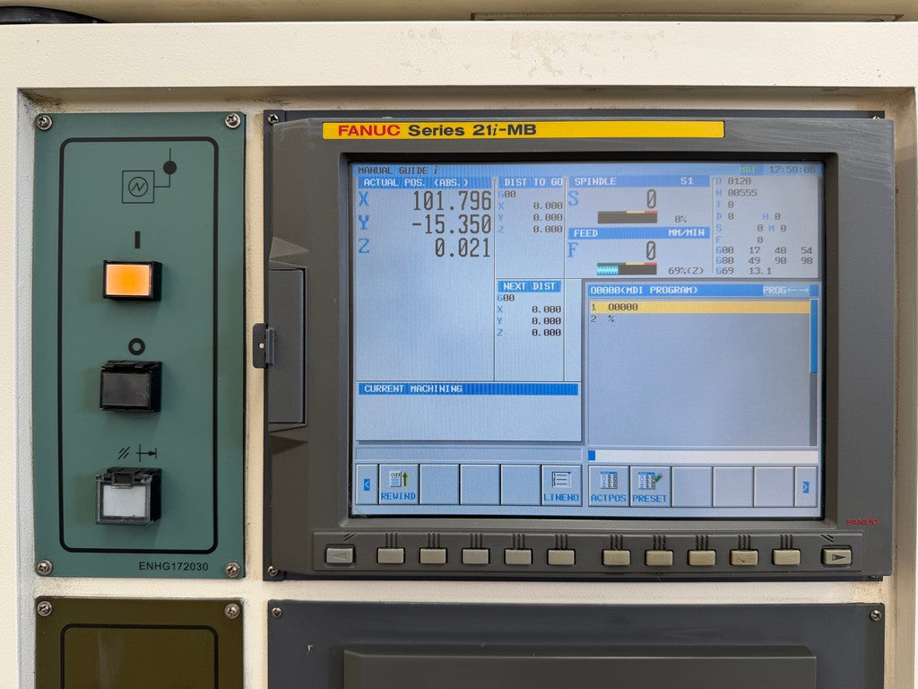 Centro di lavoro verticale VICTOR A110 usato il Metalmeccanico Di M