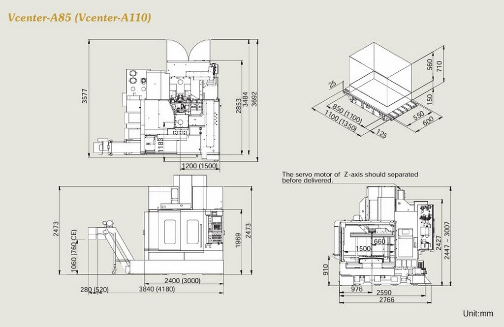 Centro di lavoro verticale VICTOR A110 usato il Metalmeccanico Di M