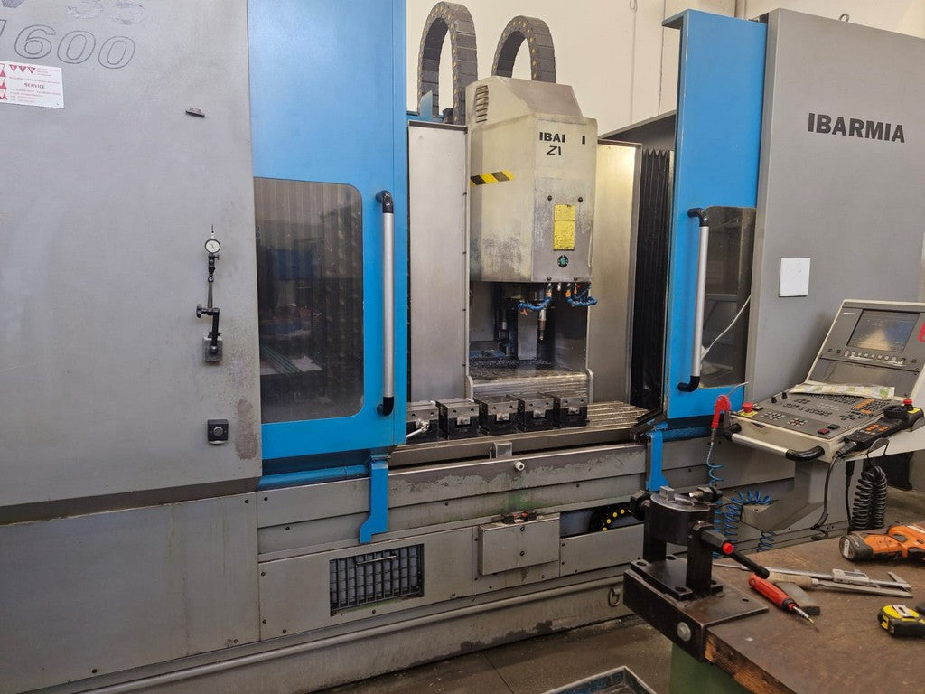 Centro di lavoro verticale a montante mobile IBARMIA ZV 35 L1600 usato
