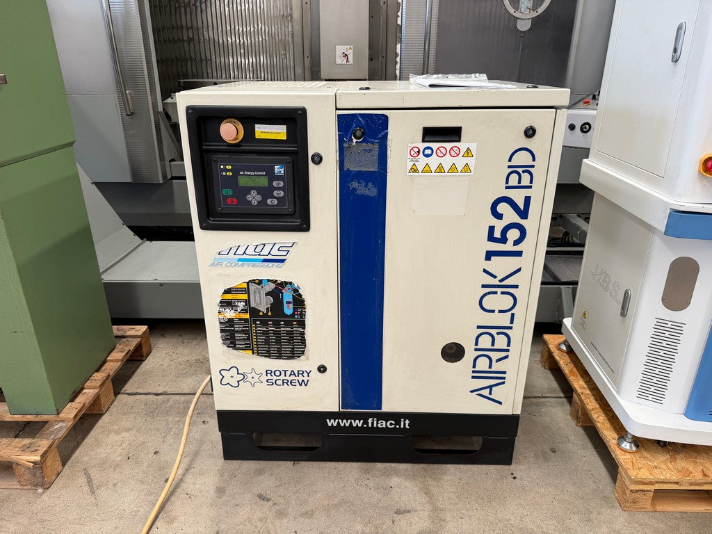 Compressore rotativo silenziato FIAC AIRBLOK 152BD usato il Metalmeccanico Di M