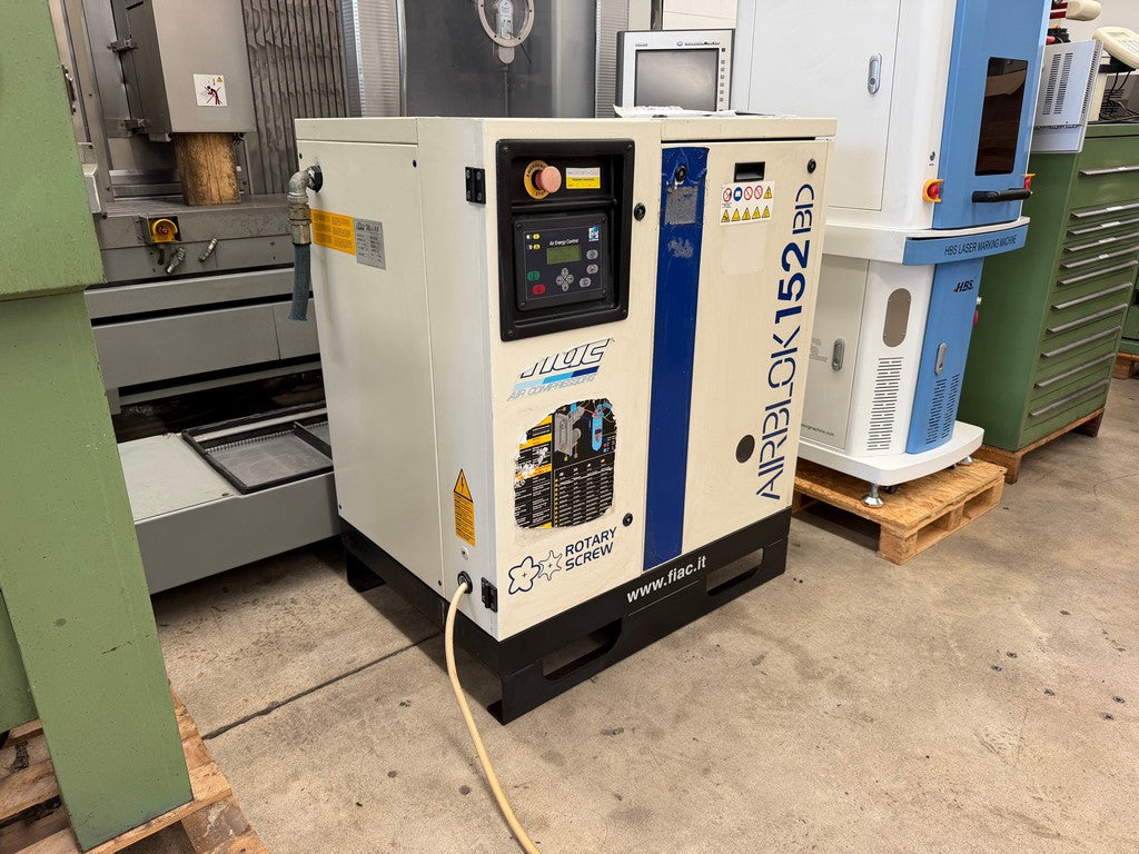 Compressore rotativo silenziato FIAC AIRBLOK 152BD usato il Metalmeccanico Di M