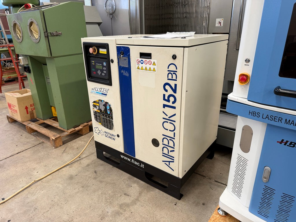 Compressore rotativo silenziato FIAC AIRBLOK 152BD usato il Metalmeccanico Di M