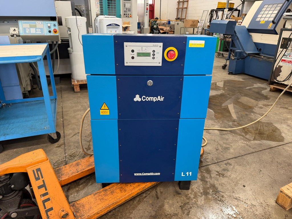 Compressore rotativo silenziato GARDENER DENVER L11 10A usato il Metalmeccanico Di M