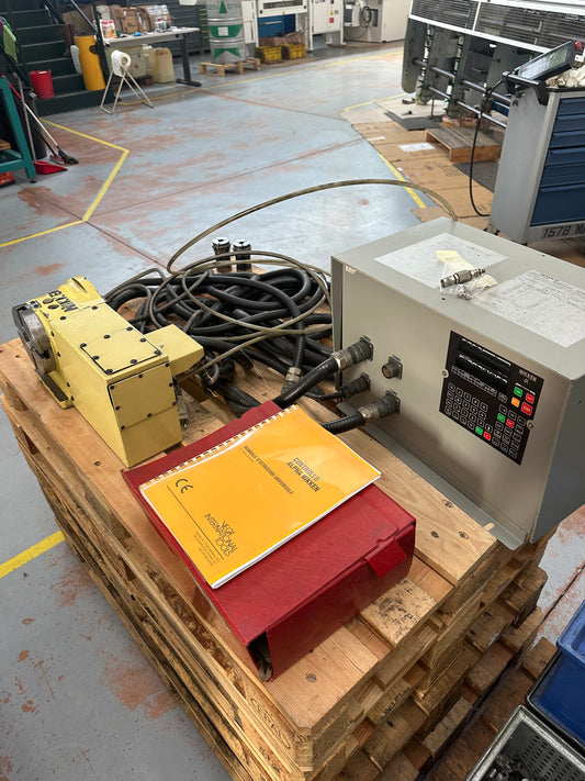 4° asse Nikken CNC-150 con controllo Alpha e documentazione – usato il Metalmeccanico Di M